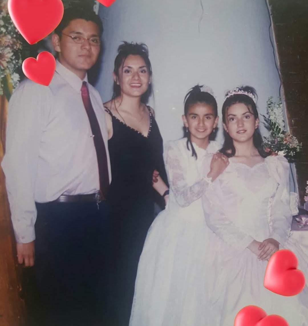 Recuerdo familiar en una celebración